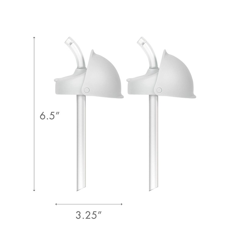 Boon Nursh Silicone Straw Sippy Cup Lid - Conversion Top