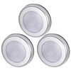 3Pcs Wireless PIR Automatic Motion Sensor Night Light 6 LED