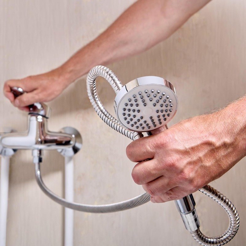 TRIXES 1.5M Flexible Stainless Steel Shower Bathroom Hose Pipe -