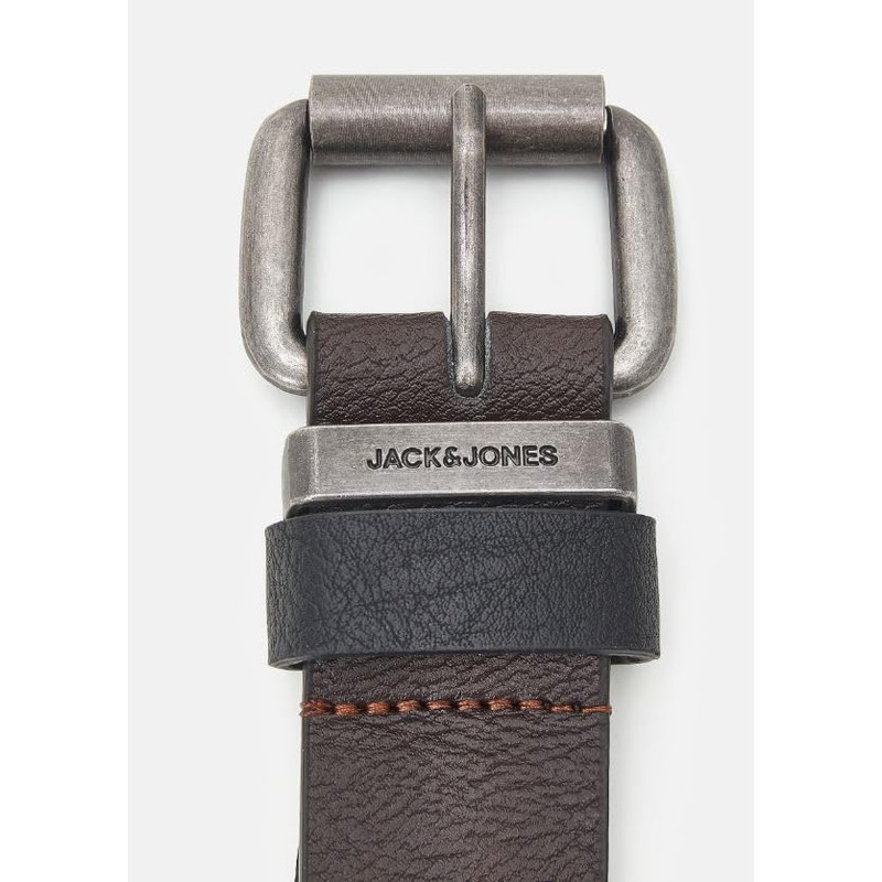 Jack & Jones Men's Jacaron Belt, Brown Stone