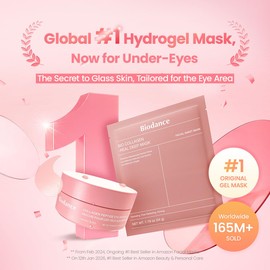 Collagen Peptide Eye Patches 60 Count – Under Eye Masks for Fine Lines, Wrinkles, Smile Lines & Eye Bags, Korean Skincare for Hydrated Skin