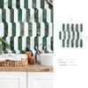 YOFUN 6-Sheet Kitchen Peel and Stick Backsplash, Self Adhesive Green