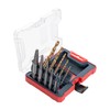ROTATION 10-Piece Screw Extractor and Drill Bits Set, Bolt Remover
