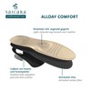 saicara Allday Comfort, stützt Ferse, Mittelfuß und Ballen, Größe 45,
