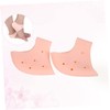 Baluue Heel Protective Sleeve Cover Moisturizing Heel Socks for Breathable