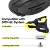 Bicycle Cleats Compatible with SPD SL Cleats, 2 Pairs of