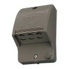 Toshiba Lighting & Technology DC1093N T Rainproof IPX3 Waterproof Outlet with Earth Terminal, 3 Pieces
