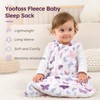Yoofoss Baby Sleep Sack 6-12 Months, 1.5 Tog Sleep Sack,