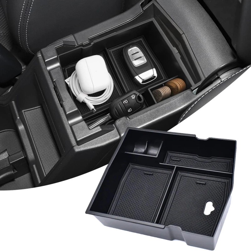 Unbranded For Subaru Forester 2019-2024 Center Console Armrest Storage Box
