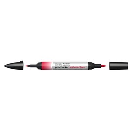 Winsor & Newton Water Colour Brush Marker, Cadmium Red Deep Hue