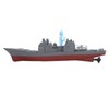 2.4GHz Remote Control Mini Boat Simulation Remote Control Warship Water