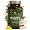 Heldengrün Organic Oregano Oil Capsules [High Dose] 100 mg Carvacrol