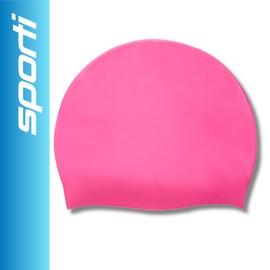 Sporti Silicone Swim Cap - Pink