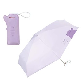 (2025) Wpc. Parasol Pokémon, Light-shielding Adventure Partner, Mini Lavender (Metamon) <100% Light Blocking/UV Reduction 100%/UPF 50+/Heat/Rain Protection> Folding Umbrella, Lightweight,