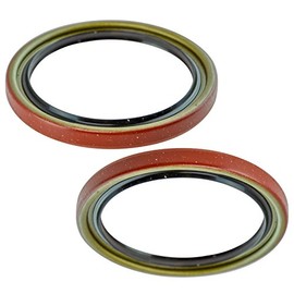 Front Driver & Passenger Side Wheel Seal Pair for Chevy Buick GMC