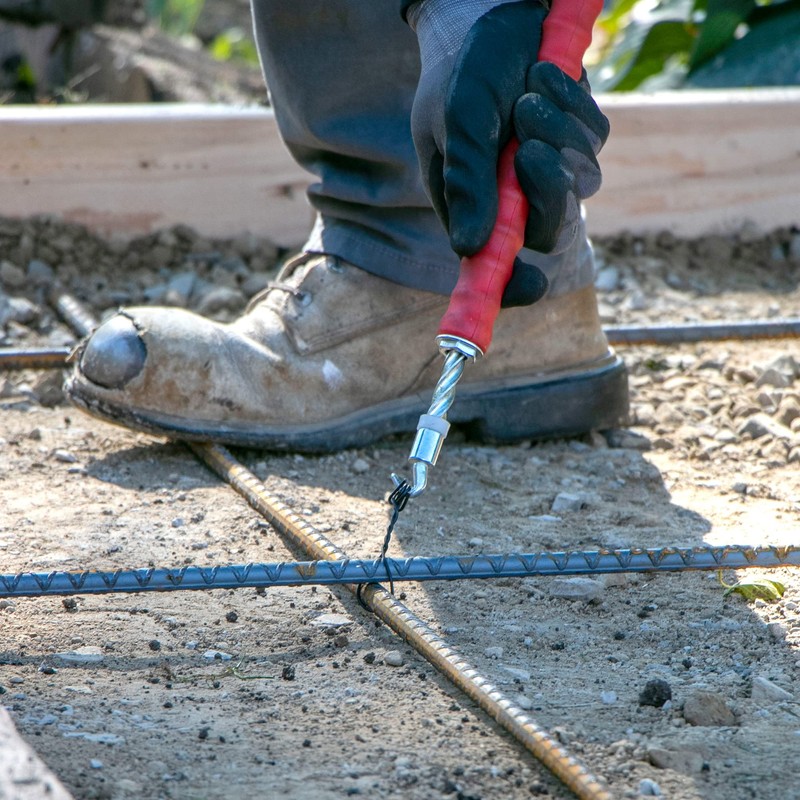 Marshalltown QLT Pull Tie Wire Twister, Concrete, Rebar Cutting and