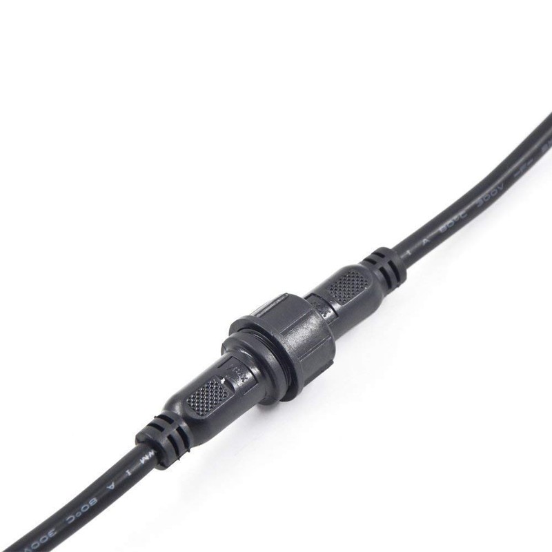WESIRI 5Pairs 2pin Black Electrical Connector LED Connector for LED