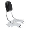 TCMT Upright Sissy Bar Backrest Fit For Harley Softail FXLR
