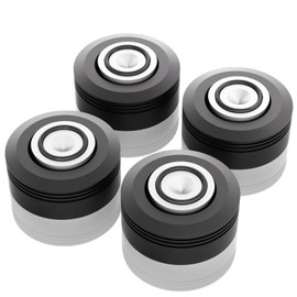 YuanYong Speaker Feet 50 mm x 20 mm Insulation Feet, Anti-Vibration and Non-Slip Speaker Pads, Suitable for Speaker Tips, Speaker Stands, Pack of 4