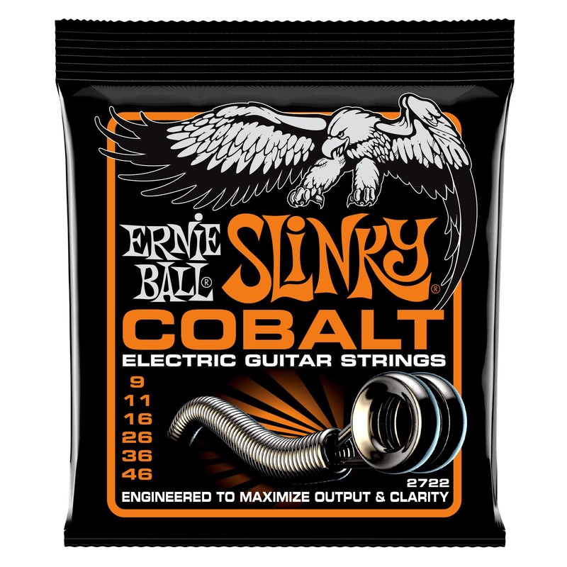 Cuerdas para guitarra eléctrica Cobalt de Ernie Ball
