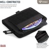 WYNEX Tactical Folding Admin Pouch, Molle Tool Bag of Laser-Cut