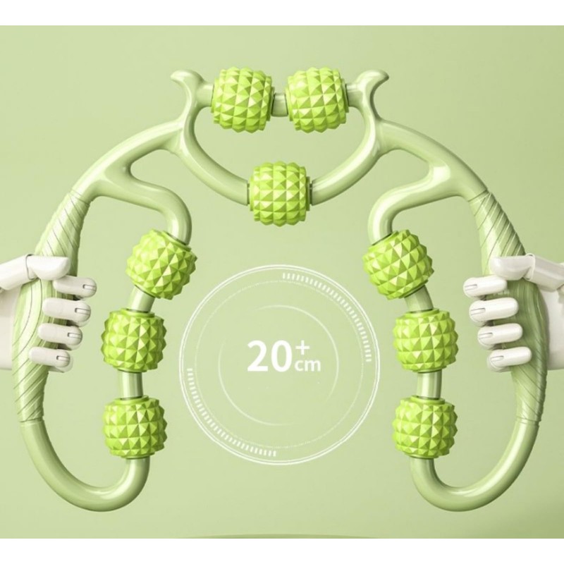 Teogneot Manual Massage Roller, Leg Roller, Leg Massager, Cellulite Deep