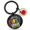 Hello First Grade Keychain for Teacher Welcome 1st Grade Students