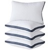 Meoflaw Pillows for Sleeping (4-Pack), Luxury Hotel Pillows Queen Size