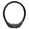 FineGood Bicycle Lock, Wire Lock, Dial Lock, Lightweight, Portable Length,