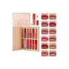12 Cores De Batom Matte Kit De Gloss Labial Impermeável