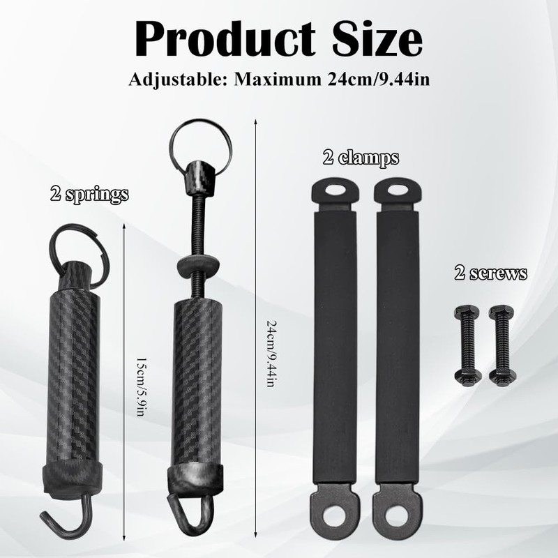Tailgate Bracket - Pet Ventilation Car Lock with Latch Hook