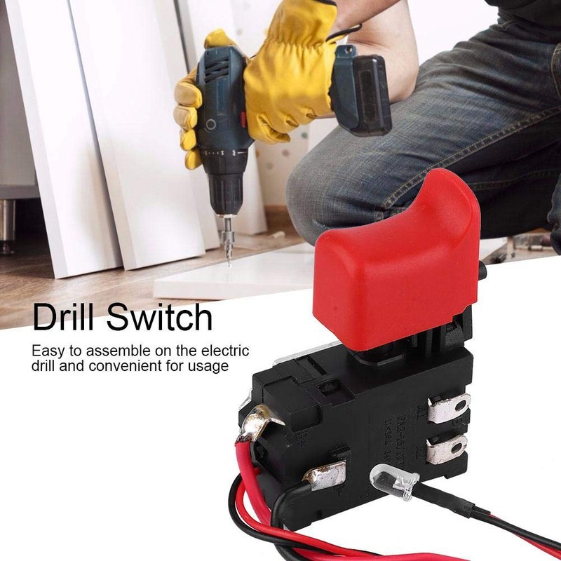 DC 7.2V-24V 16A Trigger for Electric Drilling Control Adjustable Speed