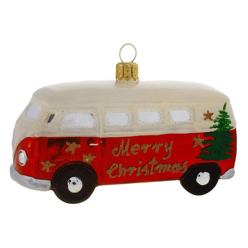Hamburger Weihnachtskontor - Christmas Tree Decoration - VW Bus Merry