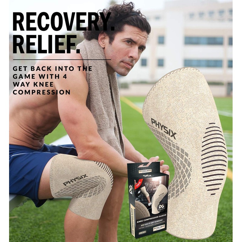 Physix Gear Knee Support Brace - Premium Recovery & Compression