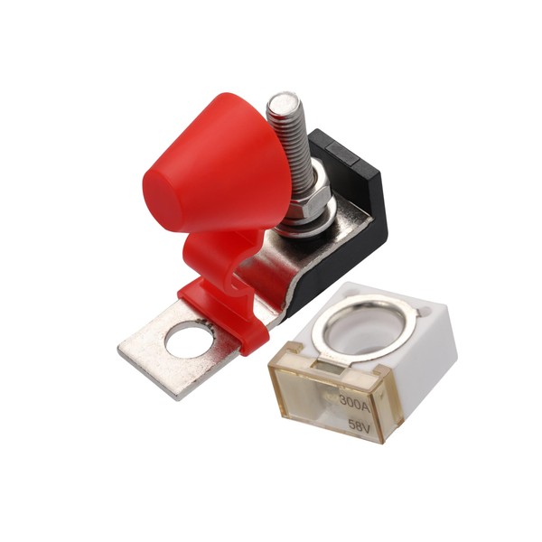 A ABSOPRO 1 Set 300A Batterie Sicherung Terminal Sicherungsblock Sicherung