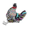 DUOWEI Enamel Chicken Brooch Animals Lapel Pin Clothing Chicken Jewellery