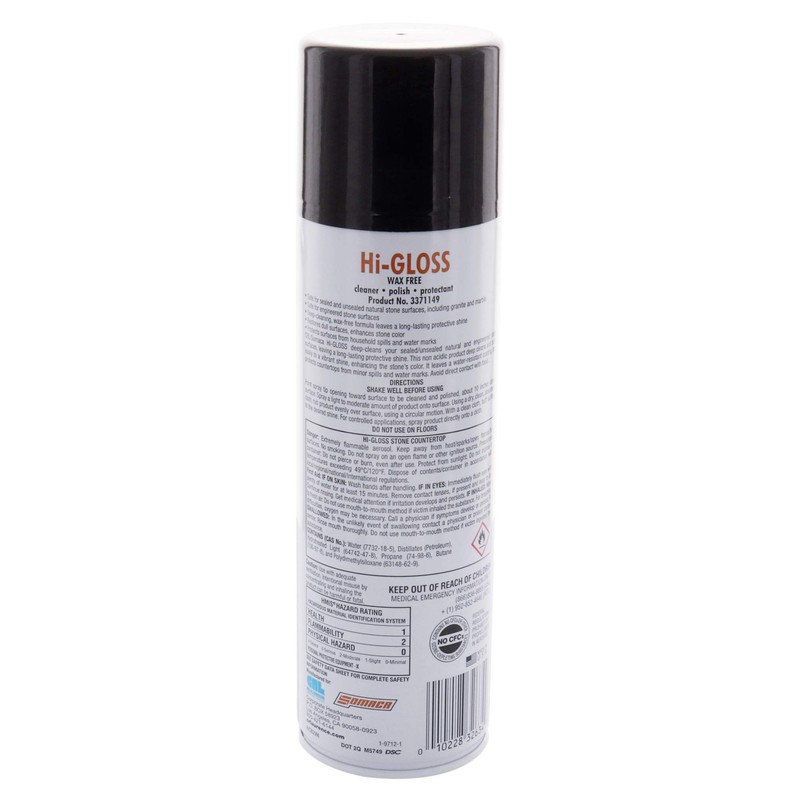 Somaca Hi-Gloss Stone Countertop Cleaner - 17 oz. Can