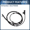 INFINAUTO ABS Wheel Speed Sensor Rear Left Right ABS Sensor