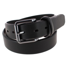 Lee Women's Burnished Edge and Crossed Loop Casual Belt, Large, Black