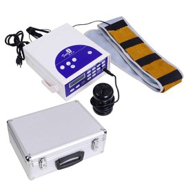 AW LCD Portable Ionic Detox Foot Bath Spa Machine with Fir Belt Manual for Home Health Beauty Tool with Carry Case