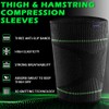 beister Thigh Brace Thigh Compression Stabiliser Non-Slip Thigh Compression Bandage