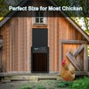 Automatic Chicken Door with LCD Display, Solar Chicken Coop Door