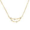 PAVOI 14K Yellow Gold Plated Astrology Constellation Horoscope Zodiac Necklace