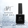 Non-Wiping Top Gel Nail No Wiping Necessary, Premium Gloss with