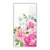 Guest Towels Disposable Bathroom Floral Rose Paper Napikins 32 Count