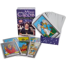 Miss Cleos Tarot Card Power Deck with 78 Egyptian Theme Mythological Divinity Cards- English Legend Included