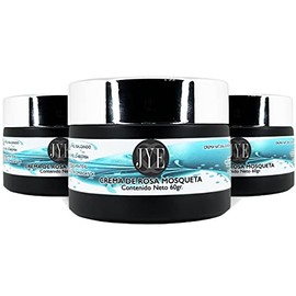 JYE Crema de Rosa Mosqueta Natural libre de químicos, para piel rostro cuerpo manos, hidratante antiedad, textura ligera, absorción inmediata, exquisi