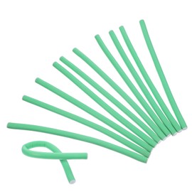 Beavorty 20pcs Cold Wave Hair Rollers for Spiral Curls Multifunctional Flex Rods Random Colors for Diy Styling