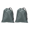 PATIKIL Waterproof Cloth Laundry Bag, 2 Pack 13"x10" Heavy Duty