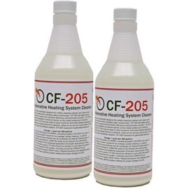 CF205 (Alternative Heating System Cleaner-Flush For Outdoor Wood Boiler System- 2 Quarts)